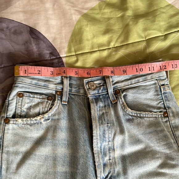 AGOLDE Riley High Rise Straight Crop in Shatter (Fits like size 23-24) - Picture 8 of 9